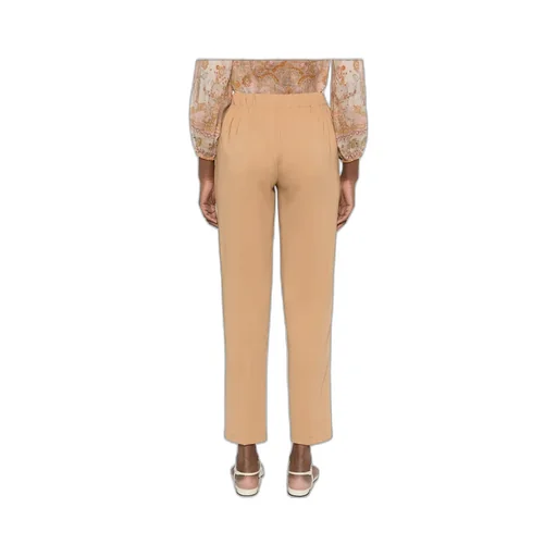Elastic Waist Casual Pants