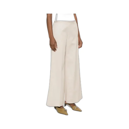 Cotton Twill Flared Pants
