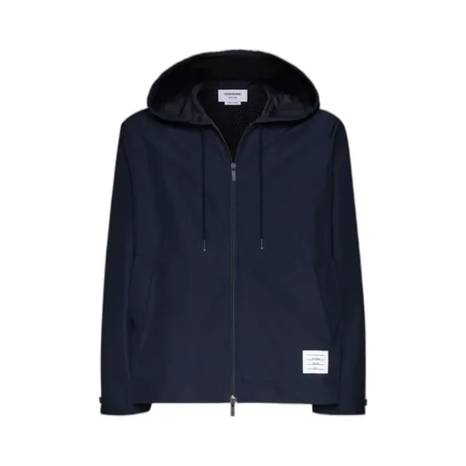 Thom Browne Drawstring Hooded Jacket