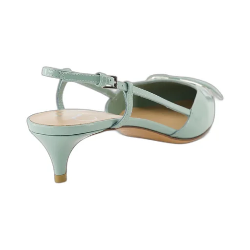 Valentino Vlogo Pointed Toe Slingback Pumps