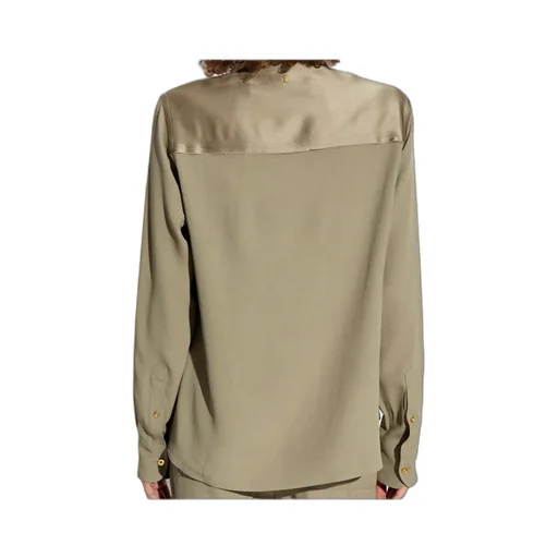 Ami Paris Ami De Coeur Long-Sleeved Plain Shirt