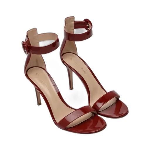 Round-Headed High-Heeled Sandals