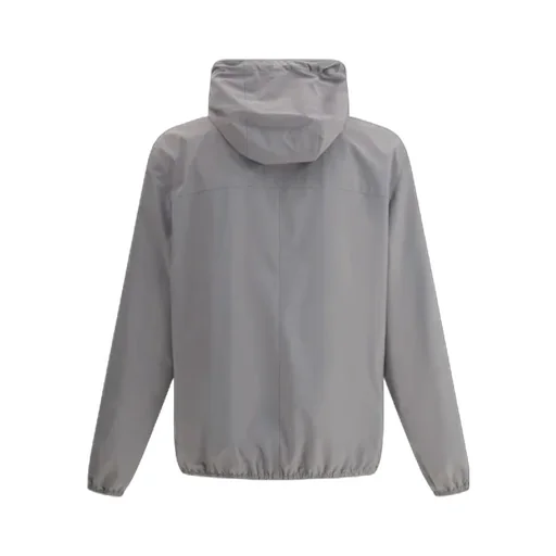 Brunello Cucinelli Logo Embroidered Zip-Up Hooded Jacket
