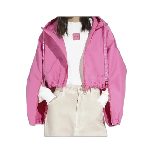 Khrisjoy Drawstring Hooded Jacket