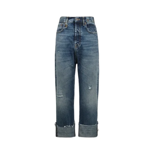 R13 5 Pocket Straight Fit Jeans