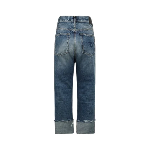 R13 5 Pocket Straight Fit Jeans