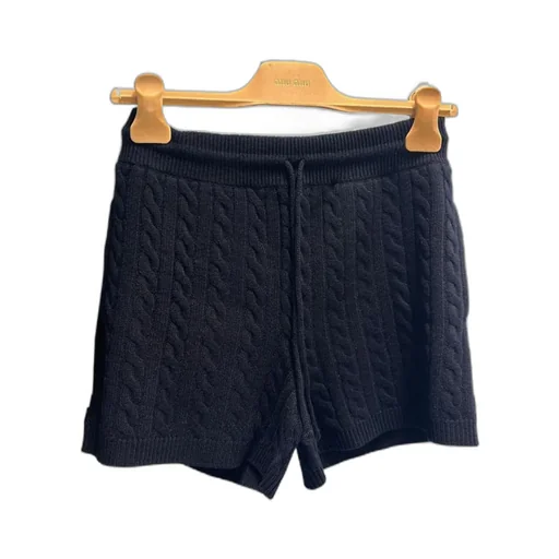 Drawstring Knitted Shorts