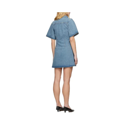 Ami Short Sleeve Shirt Dress