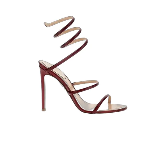 René Caovilla Cleo Spiral Strap Sandals