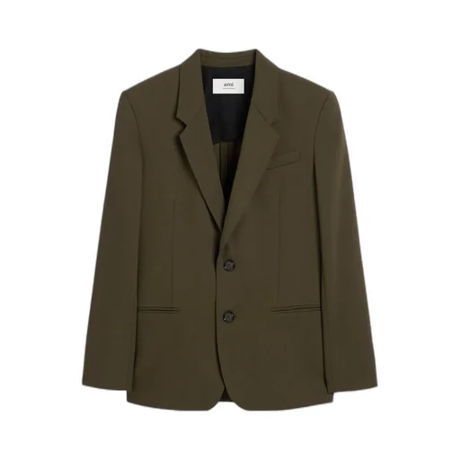 Ami Single-Breasted Tailored Blazer
