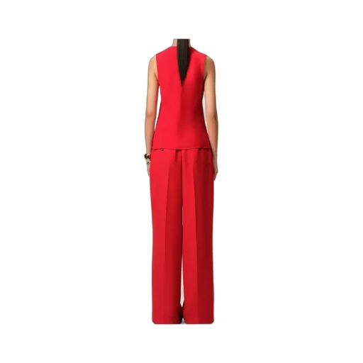 Ami Paris Crewneck Sleeveless Top