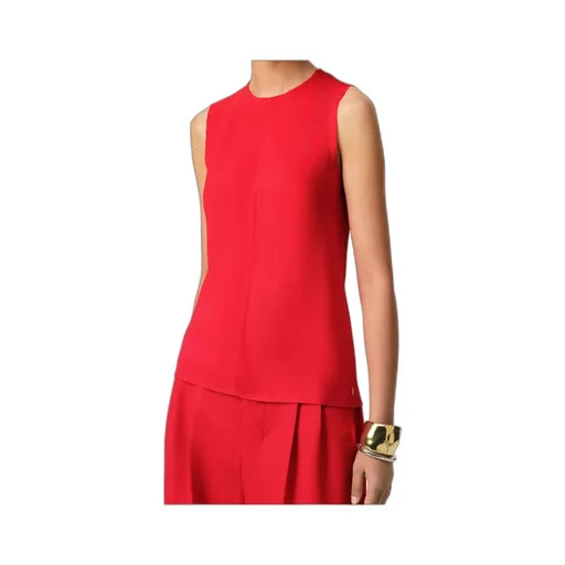 Ami Paris Crewneck Sleeveless Top