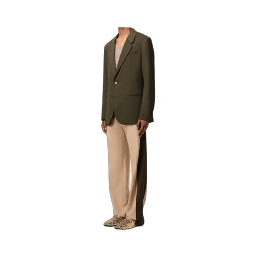 Ami Single-Breasted Tailored Blazer
