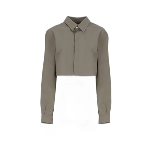 Cropped Shirt Jacket