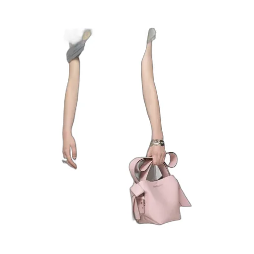 Acne Studios Musubi Logo Debossed Mini Shoulder Bag