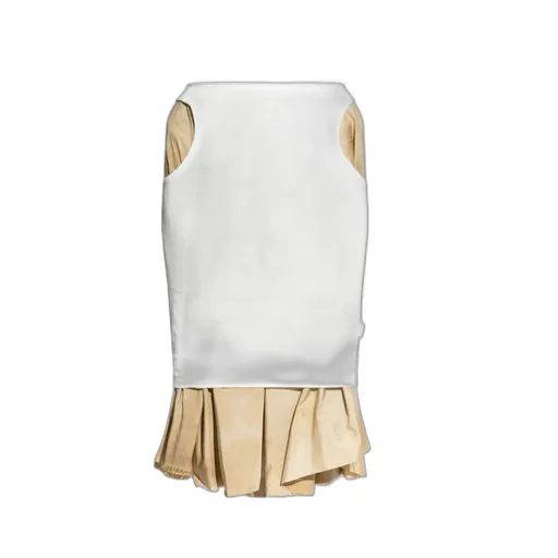 Layered Knee-Length Skirt