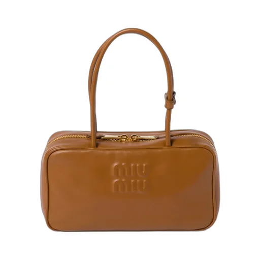 Beau Leather Top-Handle Bag
