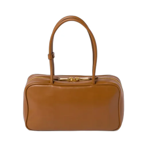 Beau Leather Top-Handle Bag