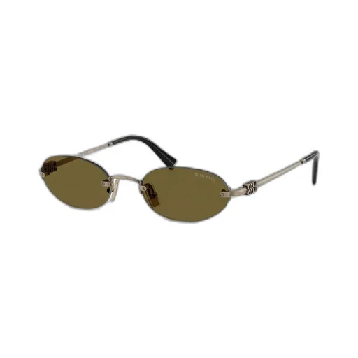 Miu Miu Eyewear Oval-Frame Sunglasses