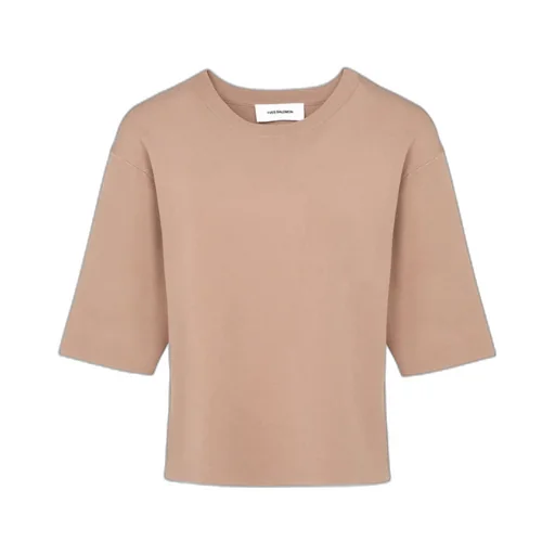 Knitted Cropped T-Shirt