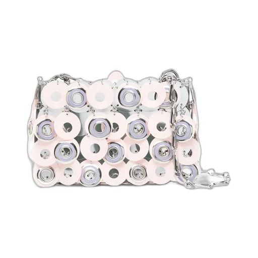 Paco Rabanne Sparkle Discs Chain-Linked Shoulder Bag