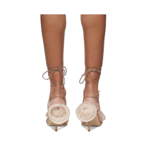 Floral High Heel Sandals