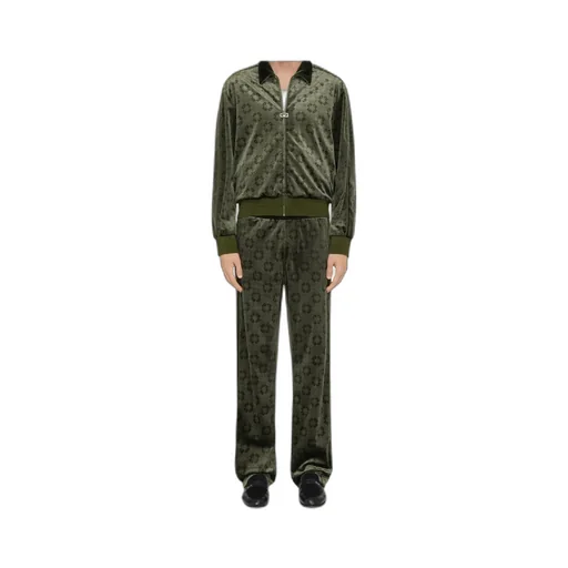 Tracksuit Jacket In Monogram 72 Velvet