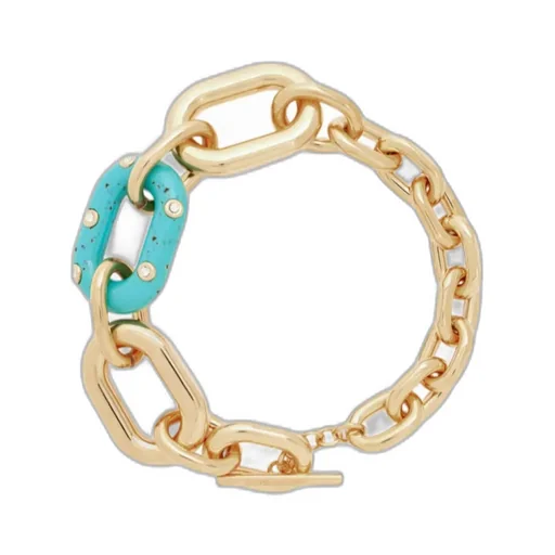 Paco Rabanne Xl-Link Polished Chocker Necklace