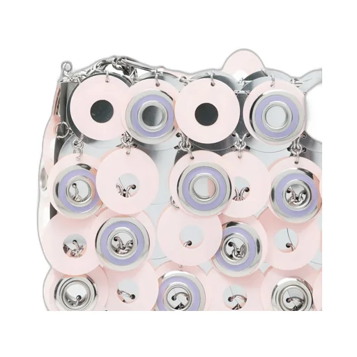 Paco Rabanne Sparkle Discs Chain-Linked Shoulder Bag