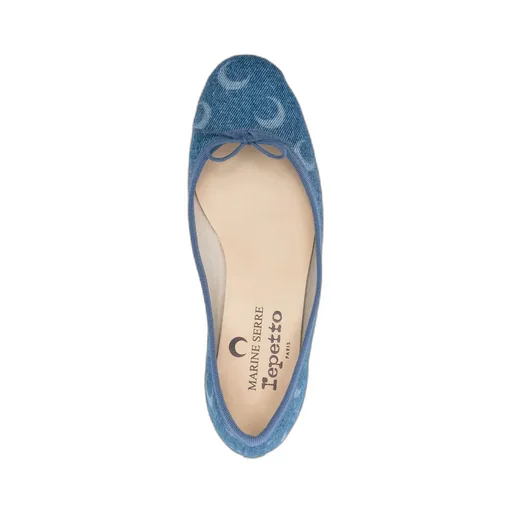 Marine Serre X Repetto Camille Moon Laser Pumps