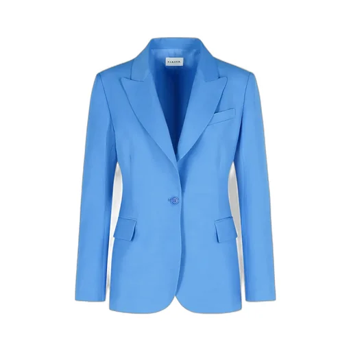 P.A.R.O.S.H. Checked Single-Breasted Blazer
