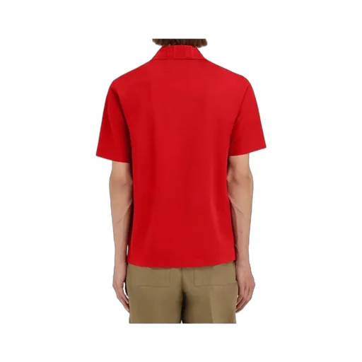 Ferragamo Logo Plaque Polo Shirt