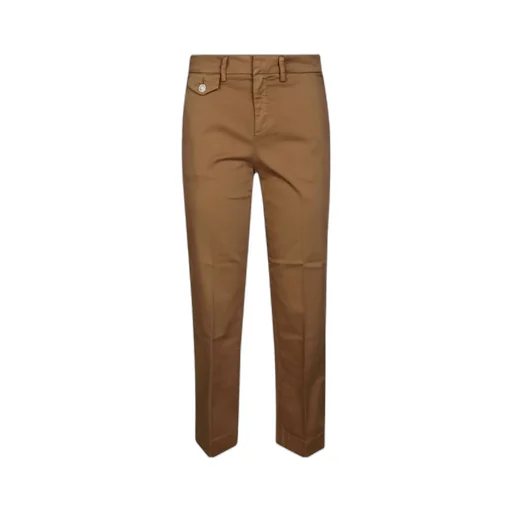 Liu Jo Logo Plaque Cropped Trousers