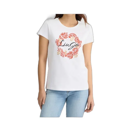 Liu Jo Floral Printed Crewneck T-Shirt