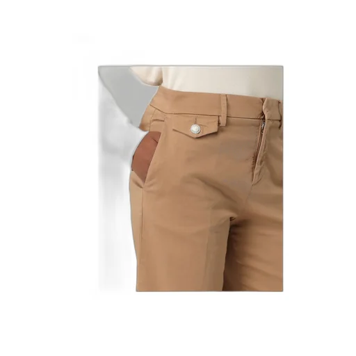 Liu Jo Logo Plaque Cropped Trousers