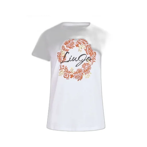 Liu Jo Floral Printed Crewneck T-Shirt