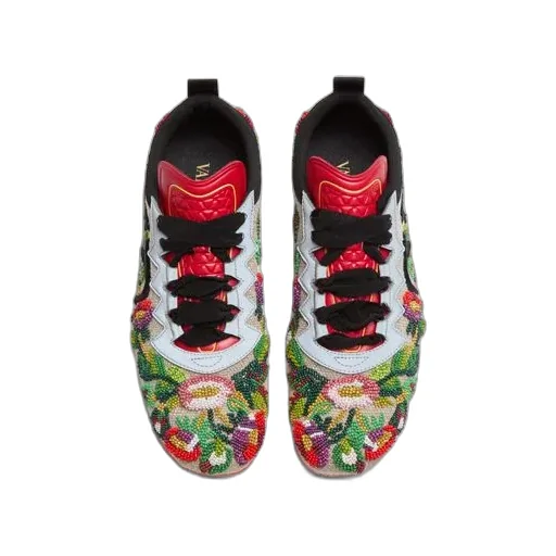 Valentino Chromathon Embroidered Lace-Up Sneakers