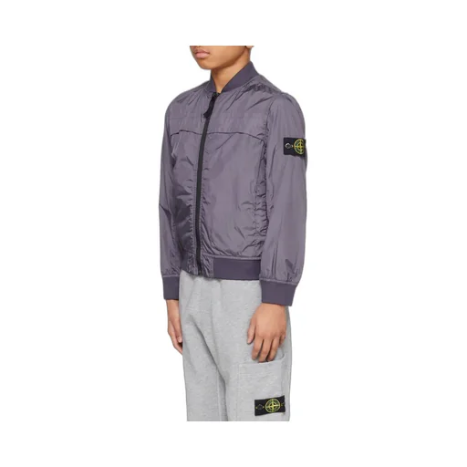 Crinkle Reps Panelled Zip-Up Jacket