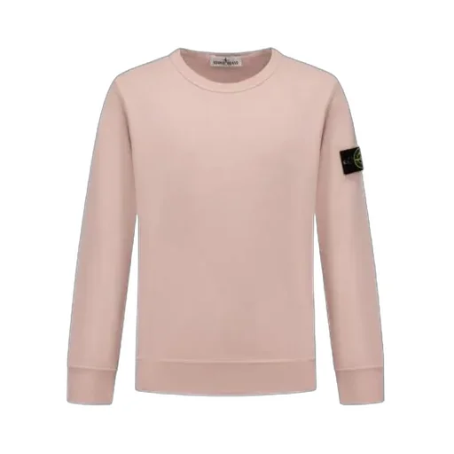 Stone Island Junior Logo-Patch Crewneck Sweatshirt