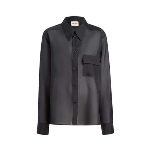 Khaite Yatty Long-Sleeved Shirt