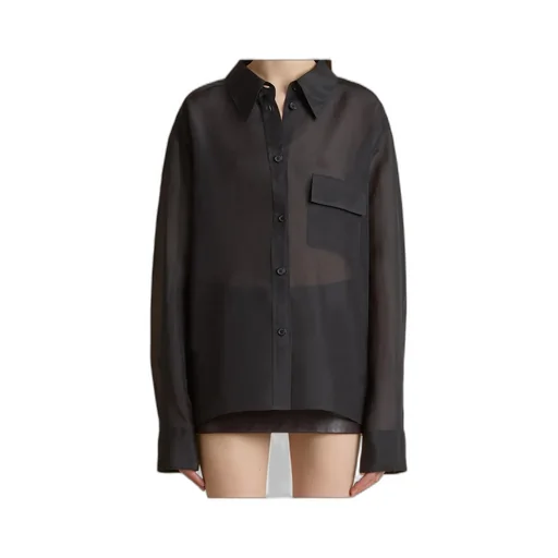 Khaite Yatty Long-Sleeved Shirt