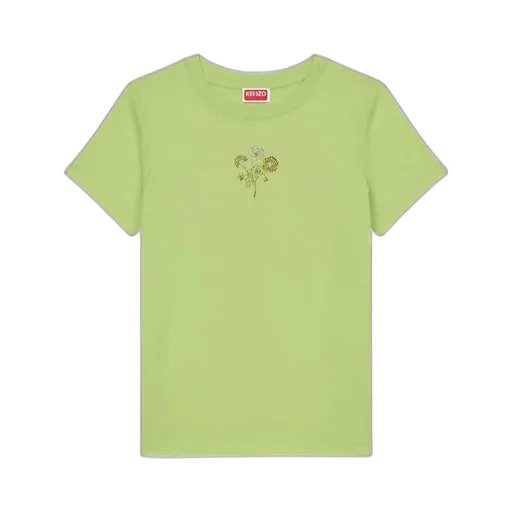 T-Shirt In Cotton Kenzo Jungle Flower
