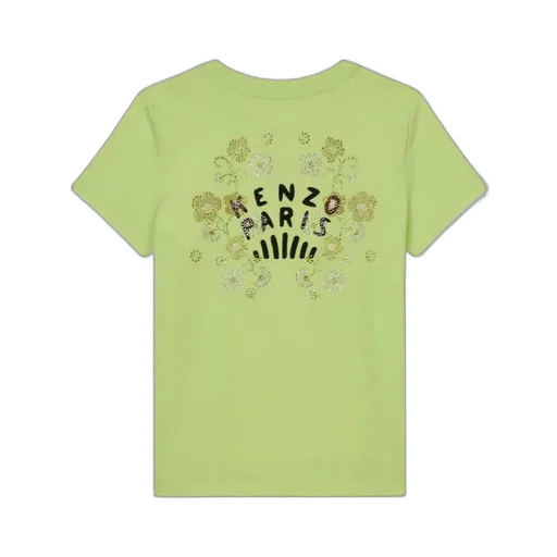 T-Shirt In Cotton Kenzo Jungle Flower