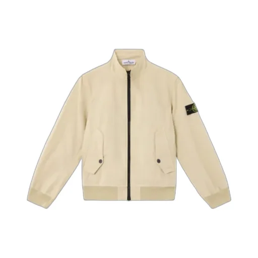 Stone Island Junior Zipped Bomber Jacket