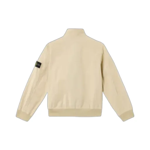 Stone Island Junior Zipped Bomber Jacket