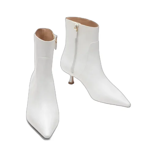 Zippered Ankle Boots