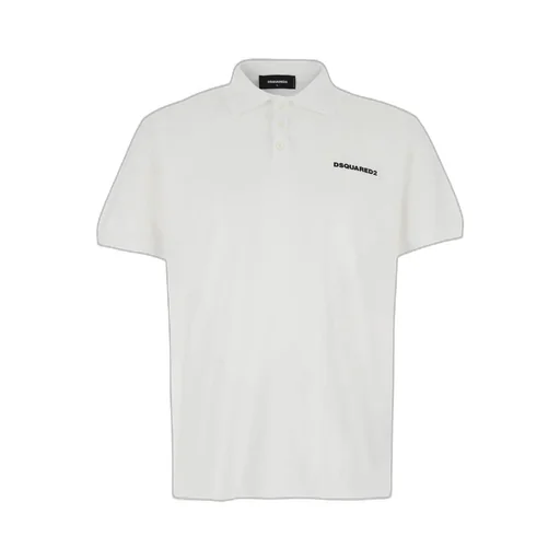 Dsquared2 Logo Detailed Piqué Polo Shirt