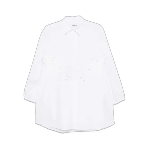 Embroidered Shirt Dress