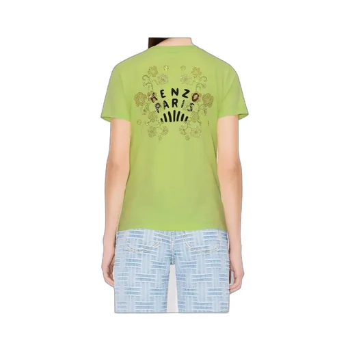 T-Shirt In Cotton Kenzo Jungle Flower