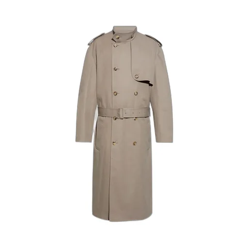 Moschino Double-Breasted Loose-Fit Coat